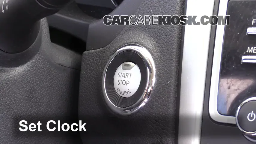 2017 Nissan Altima SL 2.5L 4 Cyl. Clock Set Clock